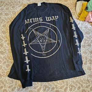 Harm's Way Long Sleeve Band Tee Shirt